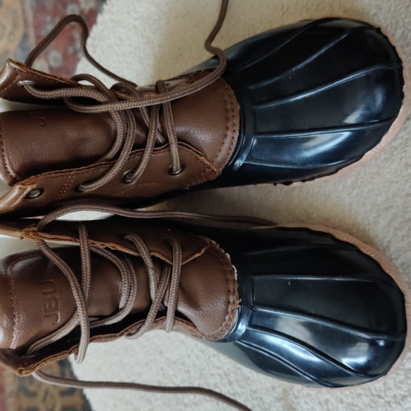JBU INSULATED Duck Boot EUC Size  UNISEX BIG KID 3 - Picture 2 of 5